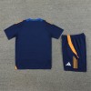 Juventus Adult Short Sleeve Training Suit Dark Blue