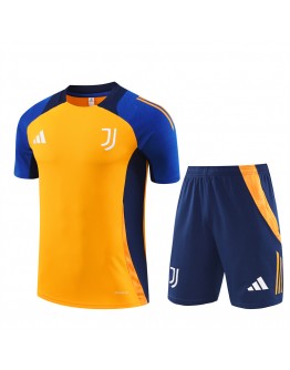  Juventus  Adult Short Sleeve Training Suit Orange