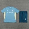 Marseille  Adult Short Sleeve Training Suit Blue