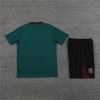 Paris Adult Short Sleeve Training Suit Green