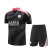 Paris Adult Short Sleeve Training Suit Black Camouflage