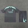 Paris Adult Short Sleeve Training Suit Light Grey