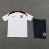 England Adult Short Sleeve Training Suit White