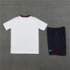 England Adult Short Sleeve Training Suit White