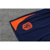 Netherlands Adult Short Sleeve Training Suit Orange