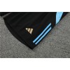 Argentina Adult Short Sleeve Training Suit Gold