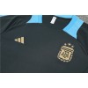 Argentina Adult Short Sleeve Training Suit Green-Grey