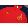 Spain Adult Short Sleeve Training Suit Red