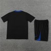 Netherlands Adult Short Sleeve Training Suit Black