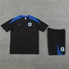 Netherlands Adult Short Sleeve Training Suit Black