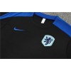 Netherlands Adult Short Sleeve Training Suit Black