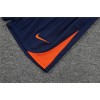 Netherlands Adult Short Sleeve Training Suit Blue