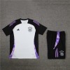 Germany Adult Short Sleeve Training Suit White