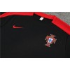 Portugal Adult Short Sleeve Training Suit Black