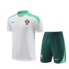 Portugal Madrid Adult Short Sleeve Training Suit White