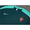 Portugal United Adult Short Sleeve Training Suit Green