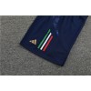 Italy Adult Short Sleeve Training Suit Blue