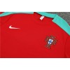 Portugal Adult Short Sleeve Training Suit Red