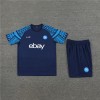 Naples Adult Short Sleeve Training Suit Blue