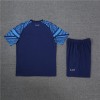 Naples Adult Short Sleeve Training Suit Blue