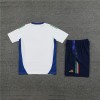 Italy Adult Short Sleeve Training Suit White